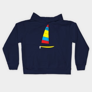 Hobie 14 Catamaran Sailboat Kids Hoodie